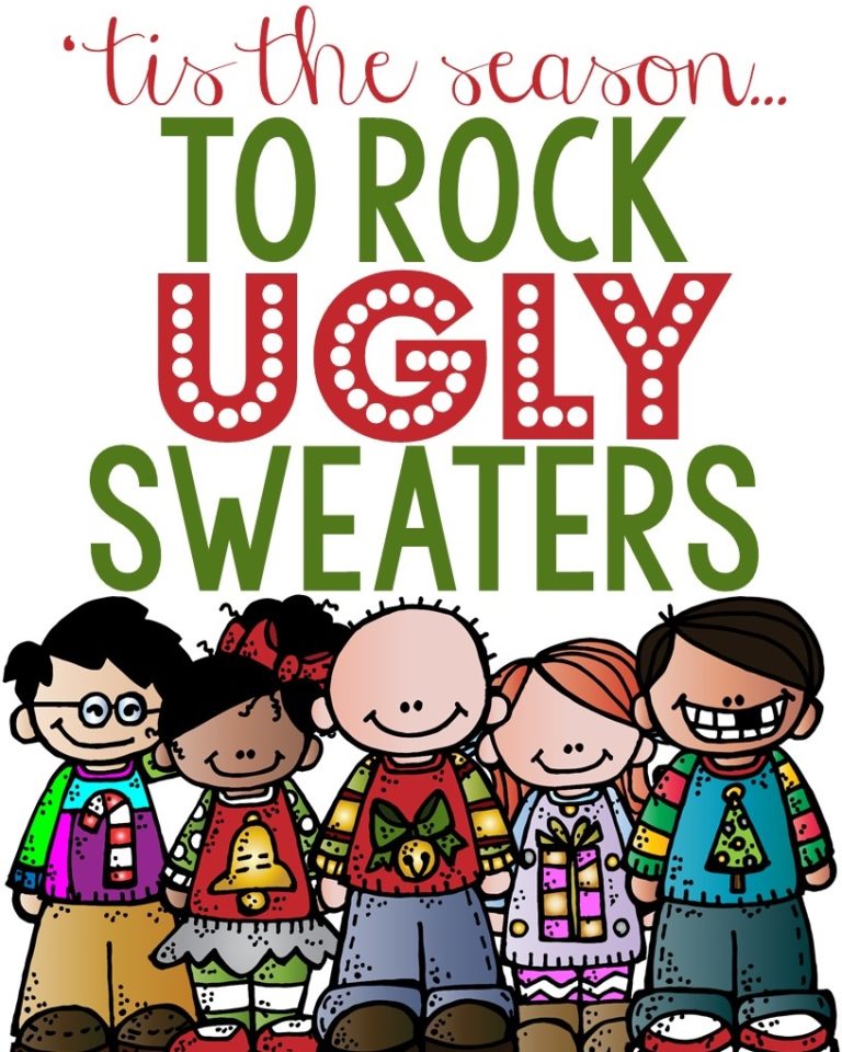 Spirit Day Ugly Sweater Theme Richardson